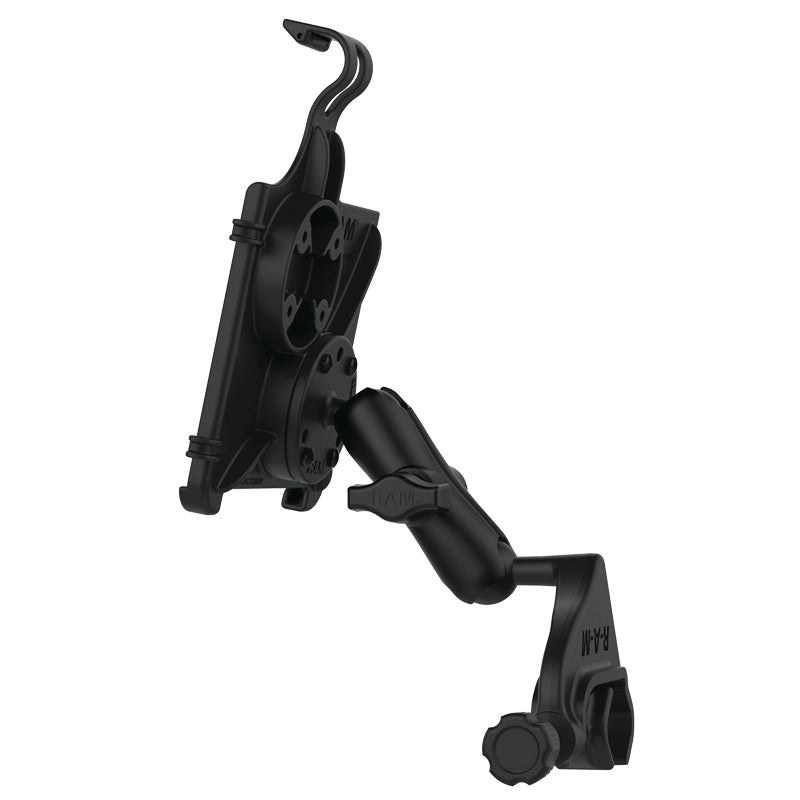 RAM EZ-Roll'r Cradle with Yoke Clamp Mount for Apple iPad mini 6 RAM-B-121-AP36 (sku 59257)