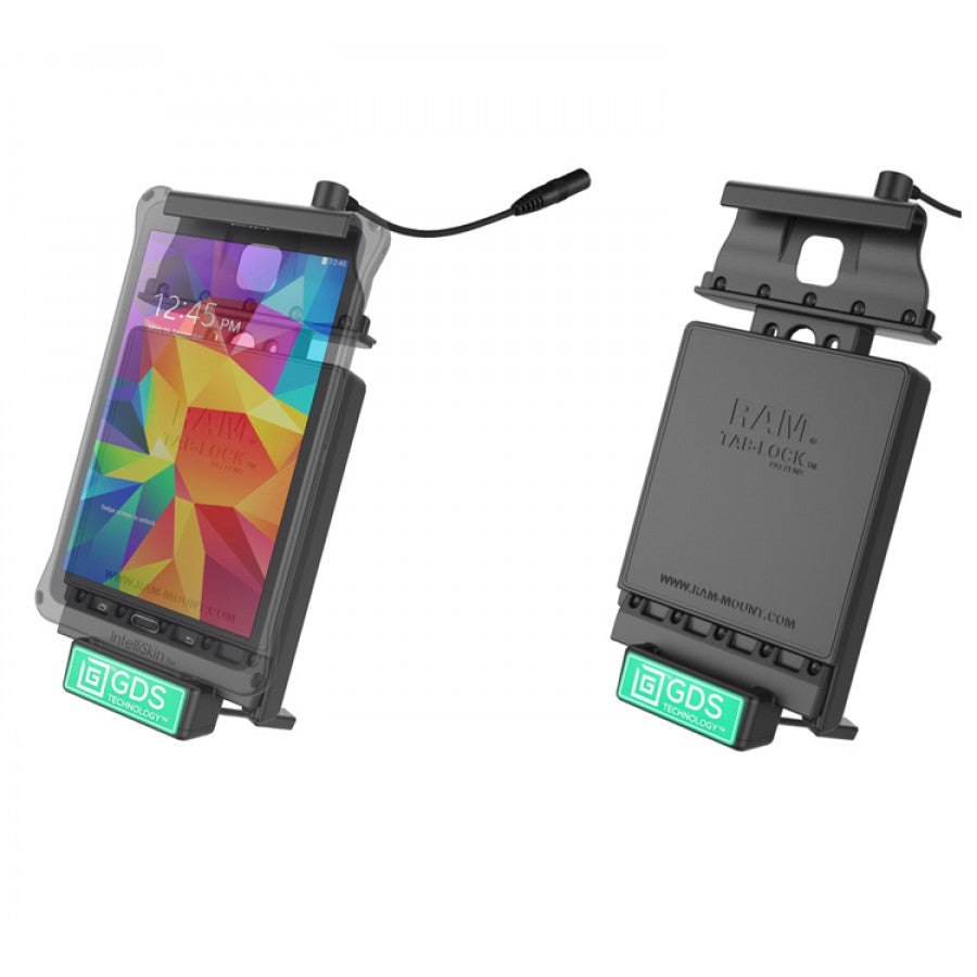 RAM Locking Vehicle Dock with Audio Cable and GDS Technology for Samsung Galaxy Tab 4 8.0 (sku 57196)