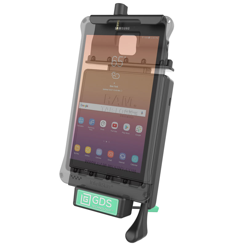RAM GDS Locking Vehicle Dock with Audio Cable for Samsung Tab A 8.0 (2017) RAM-GDS-DOCKL-V2-SAM35-AUD1 (sku 59284)
