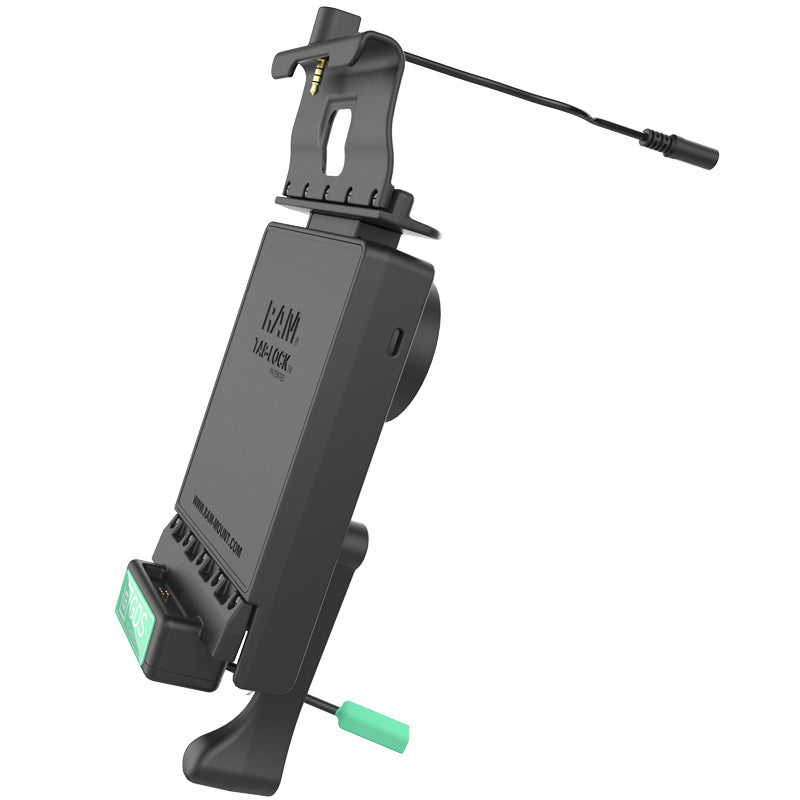 RAM GDS Locking Vehicle Dock with Audio Cable for Samsung Tab A 8.0 (2017) RAM-GDS-DOCKL-V2-SAM35-AUD1 (sku 59284)