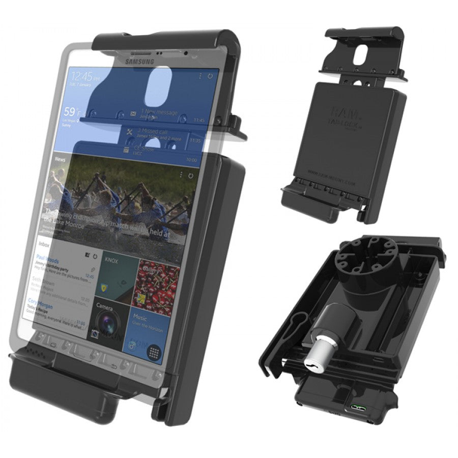 RAM Locking Vehicle Dock with GDS Technology for the Samsung Galaxy Tab S 8.4 (sku 57173)