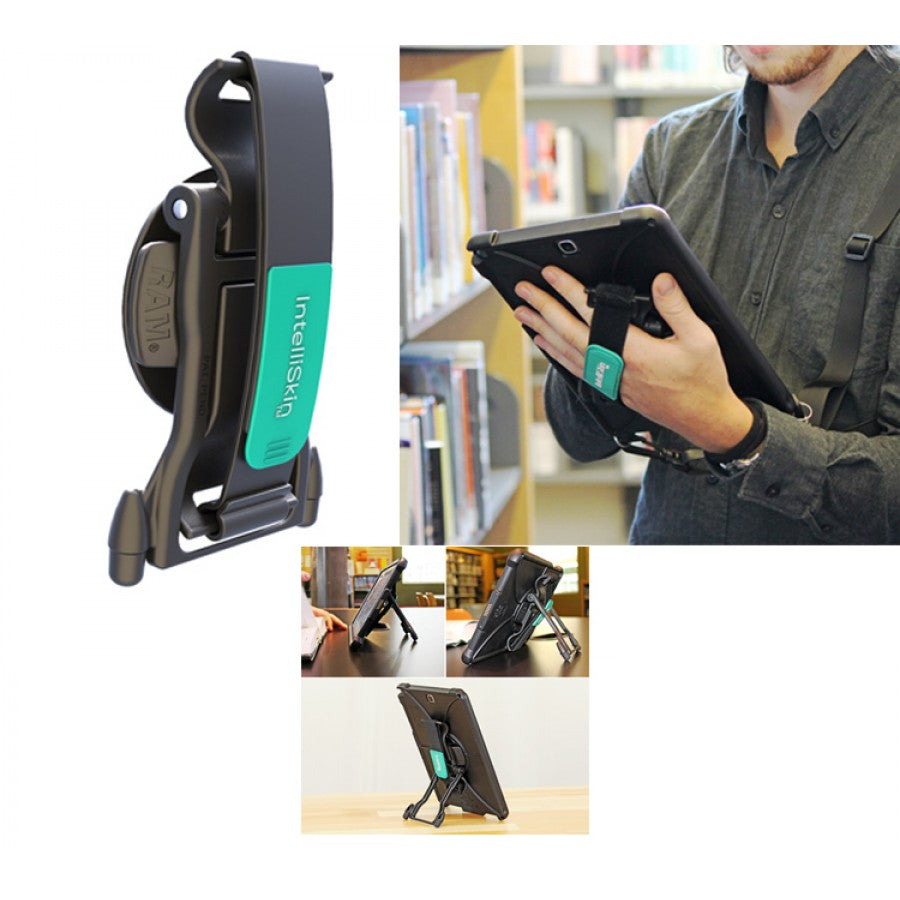 RAM HandStand Tablet Hand Strap and Kick Stand (sku 57236)