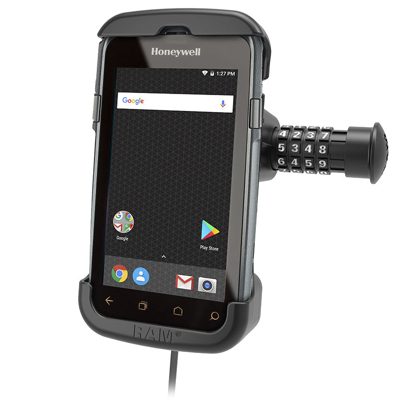 RAM Combo-Locking Form-Fit Powered Dock for Honeywell CT50 &amp; CT60 (sku 57346)