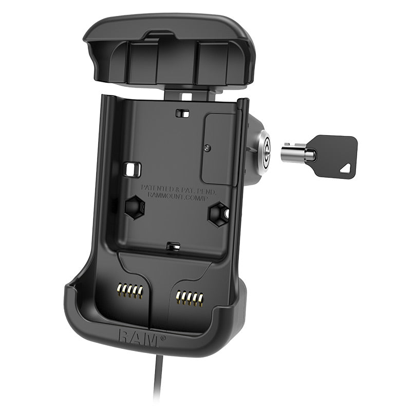 RAM Key-Locking Form-Fit Powered Dock for Honeywell CT50, CT60 Series (sku 57347)