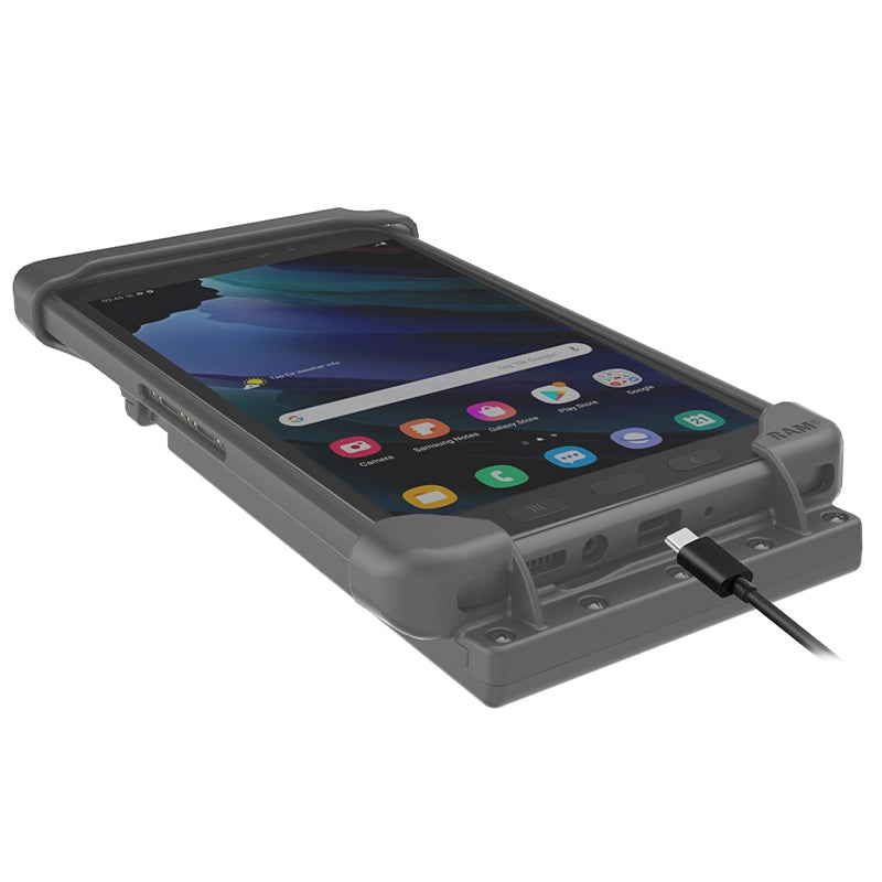 RAM Tab-Tite Holder for Samsung Tab Active3 and Tab Active2 RAM-HOL-TAB-SAM29 (sku 59272)
