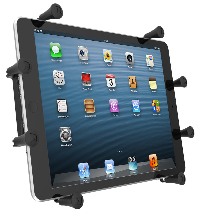 Heavy-Duty Clamp Wheelchair Mount &amp; Universal Cradle for 9 - 10" Tablets (sku 57081)