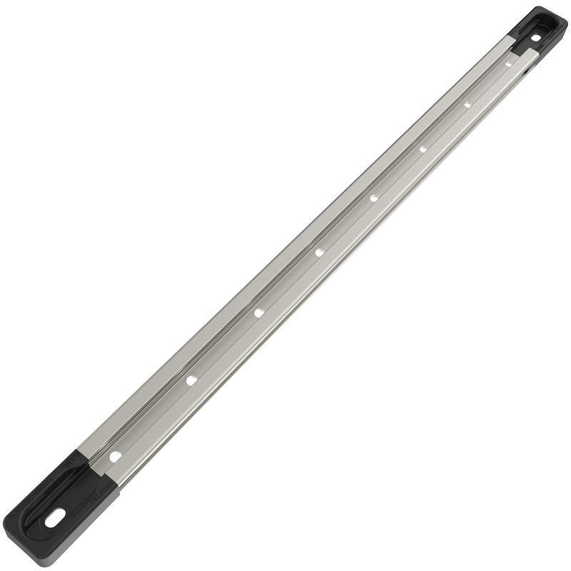13" (33.02cm) End Loading Aluminum Track Base with 3 x 1" Ball for Fleet Vehicles (sku 56116) - BuyBits Ltd UK