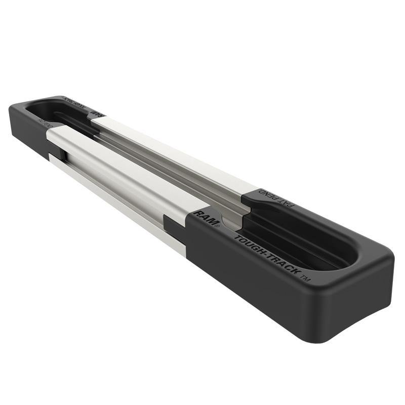 3" (7.62cm) End Loading Aluminum Track Base with 1" Ball for Fleet Vehicles (sku 56108) - BuyBits Ltd UK