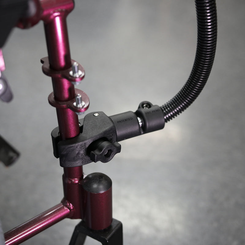 RAM X-Grip Wheelchair Leg Rail Mount for 7"-8" Tablets RAP-400-18-B-UN8 (sku 59315)