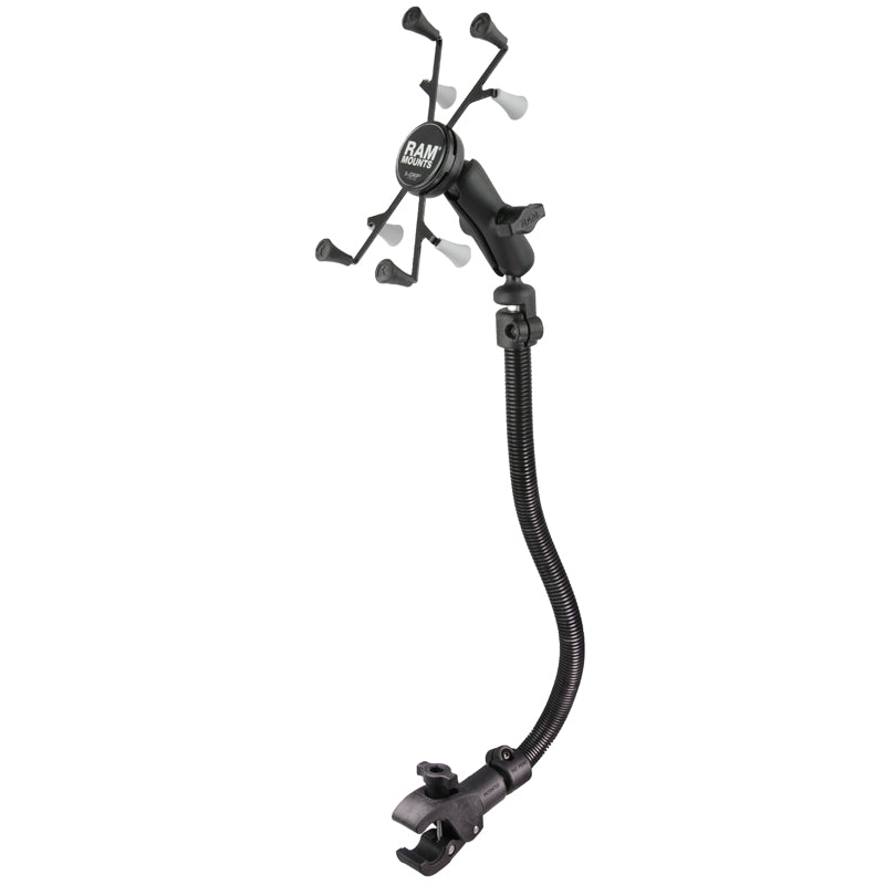 RAM X-Grip Wheelchair Leg Rail Mount for 7"-8" Tablets RAP-400-18-B-UN8 (sku 59315)
