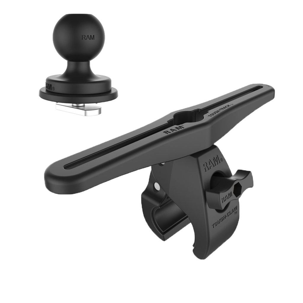 10.75" (27.3cm) Track Mount With Large Clamp Base &amp; 1" Ball (sku 56123) - BuyBits Ltd UK