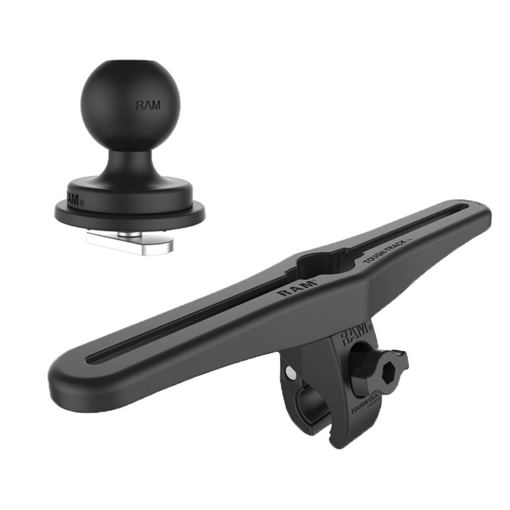 10.75" (27.3cm) Track Mount With Clamp Base &amp; 1" Ball (sku 56120) - BuyBits Ltd UK