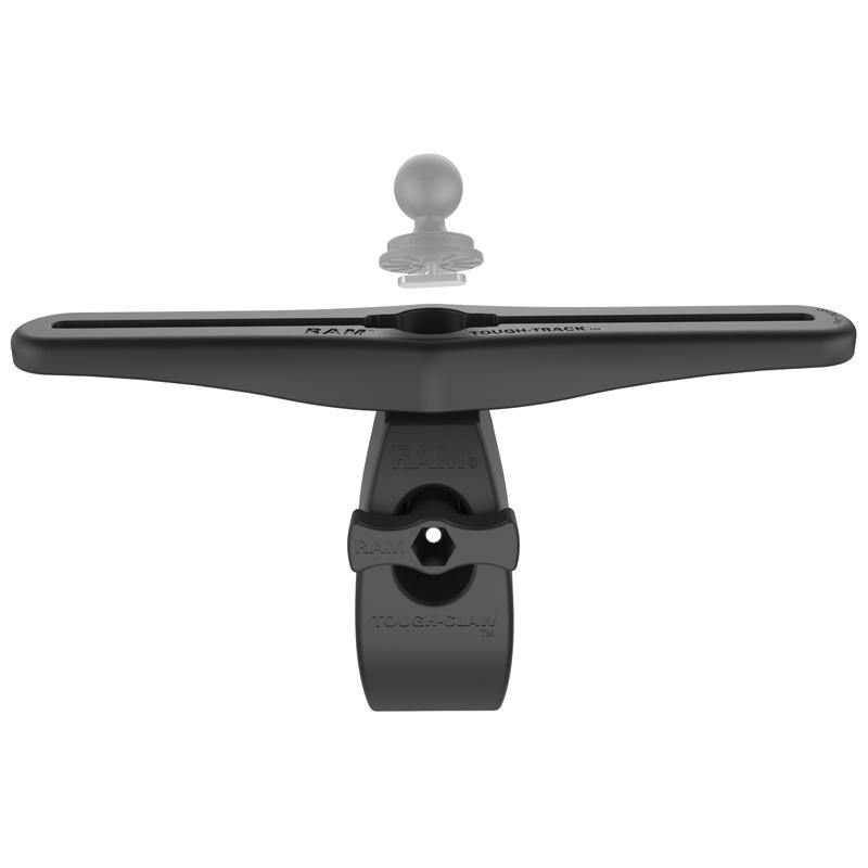 10.75" (27.3cm) Track Mount With Large Clamp Base &amp; 3 x 1" Ball (sku 56125) - BuyBits Ltd UK