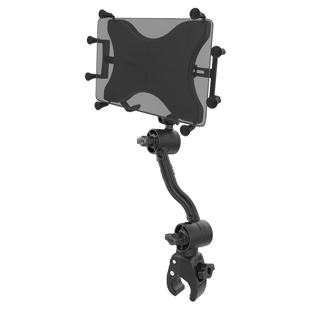 Heavy-Duty Clamp Wheelchair Mount &amp; Universal Cradle for 9 - 10" Tablets (sku 57081)
