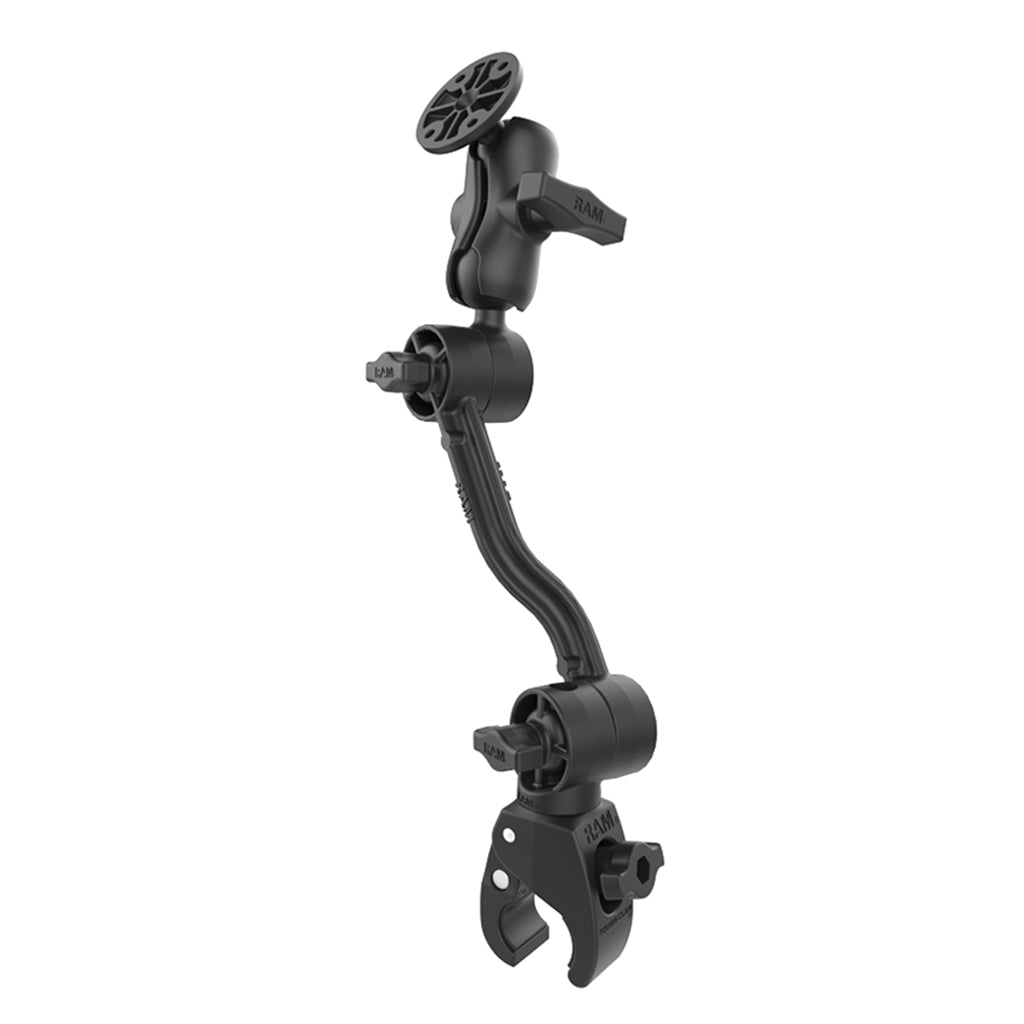 Heavy-Duty Clamp Wheelchair Mount &amp; Locking Spring Loaded Cradle for 10" Tablets (sku 57080)
