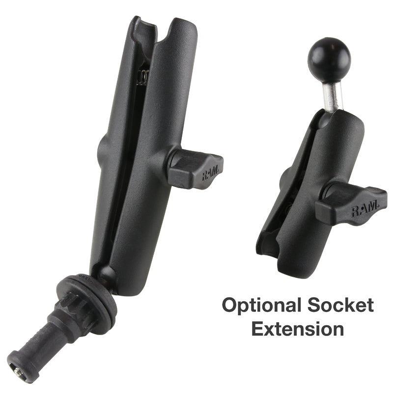 RAM Quick Release Socket Arm Extension for Wheelchair Armrests RAP-B-419-201-201U-C (sku 59318)