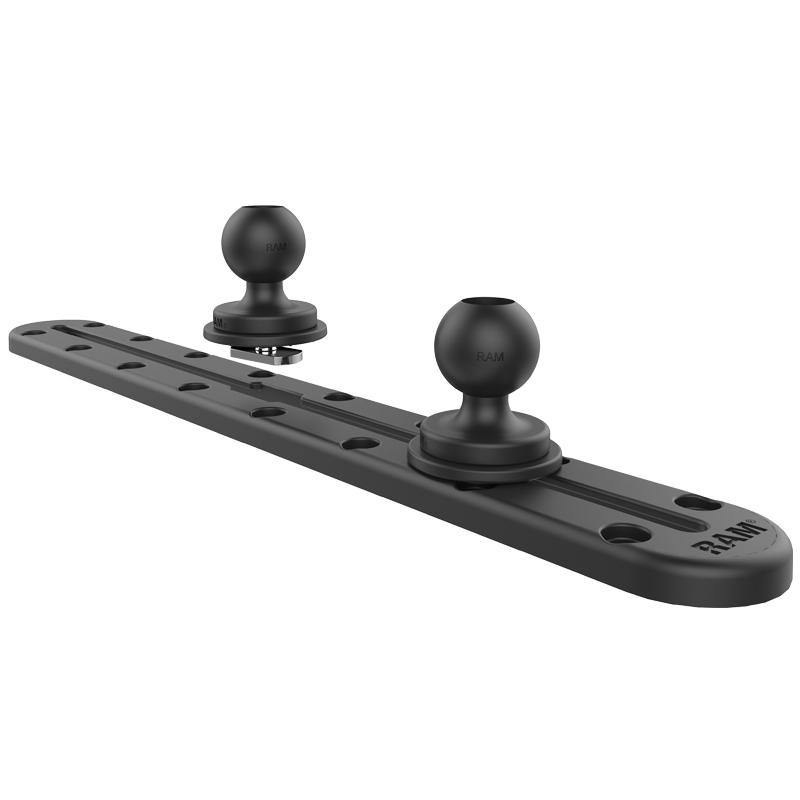 12" (30.48cm) Track Base with 2 x 1" Ball for Fleet Vehicles (sku 56073) - BuyBits Ltd UK