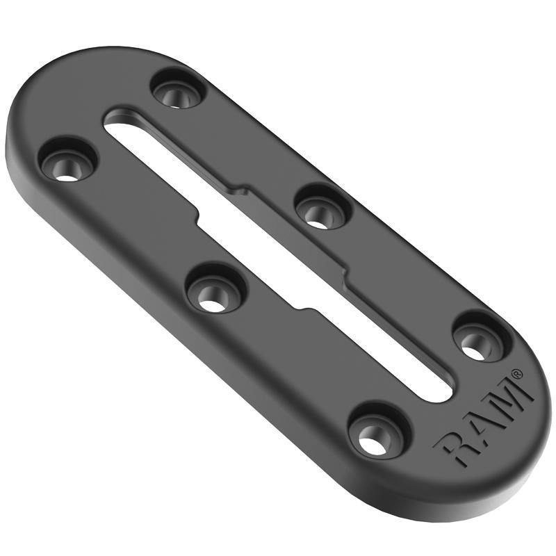 3" (7.62cm) Track Base with 2 x 1" Ball for Fleet Vehicles (sku 56066) - BuyBits Ltd UK