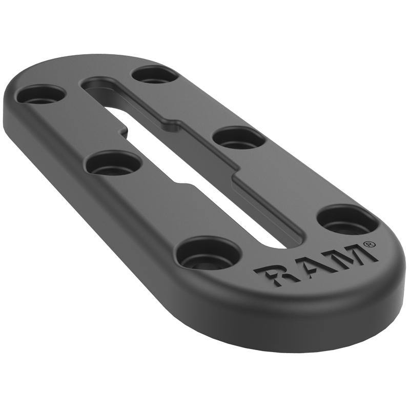 3" (7.62cm) Track Base with 2 x 1" Ball for Fleet Vehicles (sku 56066) - BuyBits Ltd UK