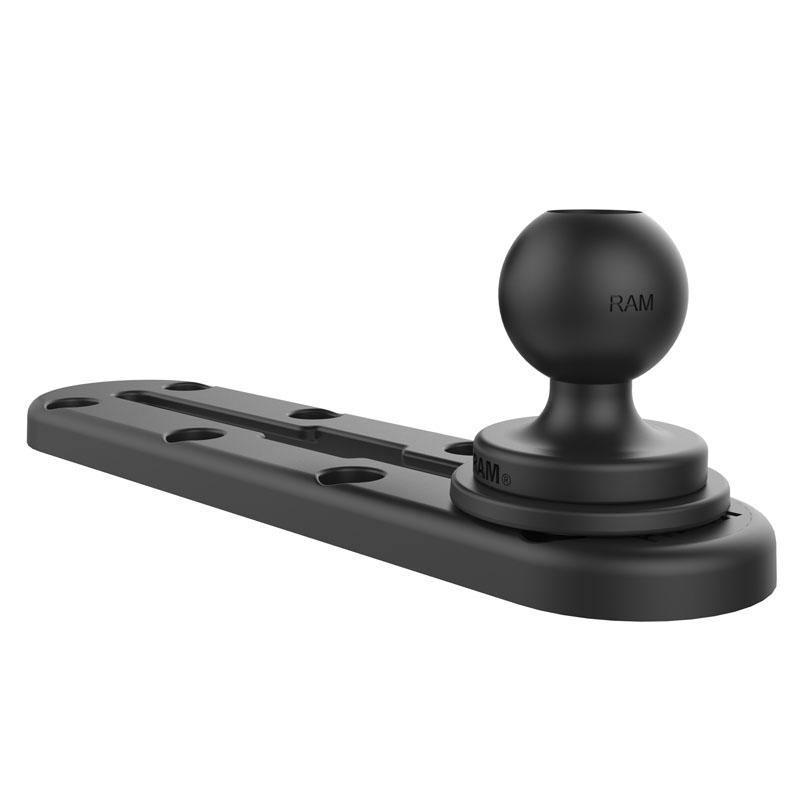 5" (12.7cm) Track Base with 2 x 1" Ball for Fleet Vehicles (sku 56068) - BuyBits Ltd UK