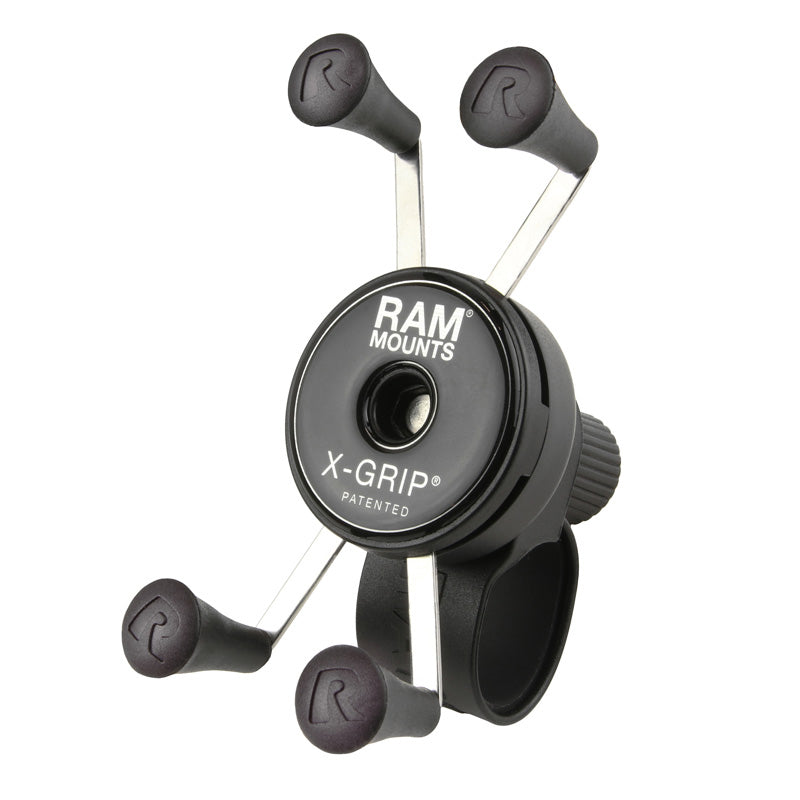 RAM X-Grip Phone Mount with RAM Tough-Strap Handlebar Base RAP-460-UN7 (sku 59247)