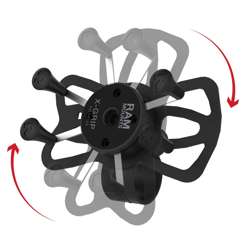 RAM X-Grip Phone Mount with RAM Tough-Strap Handlebar Base RAP-460-UN7 (sku 59247)