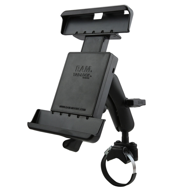 RAM ATV/UTV Rail Mount for 10" Tablets with Heavy Duty Cases RAM-231Z-2-TABL25 (sku 59250)