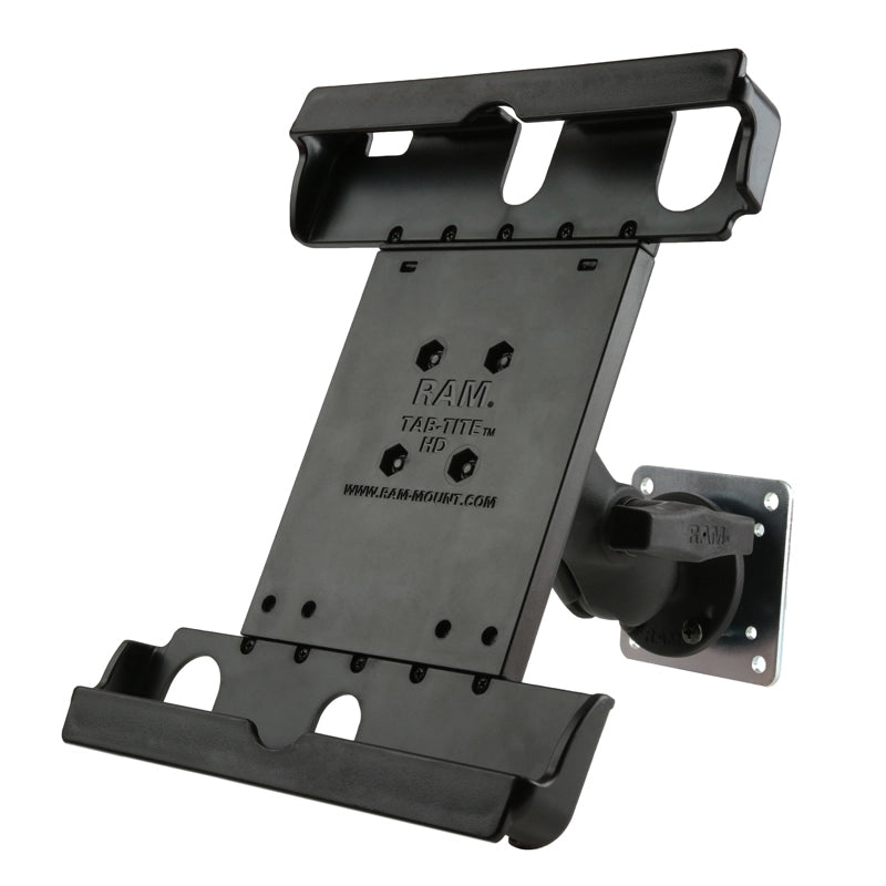 RAM Dashboard Mount with Backing Plate for 9"-10.5" Tablets with Cases RAM-101B-TAB20 (sku 59265)