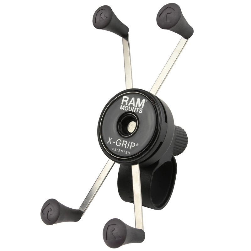 RAM X-Grip Large Phone Mount with RAM Tough-Strap Handlebar Base RAP-460-UN10 (sku 59246)