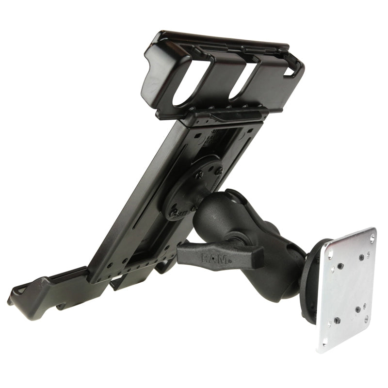 RAM Dashboard Mount with Backing Plate for 9"-10.5" Tablets with Cases RAM-101B-TAB20 (sku 59265)