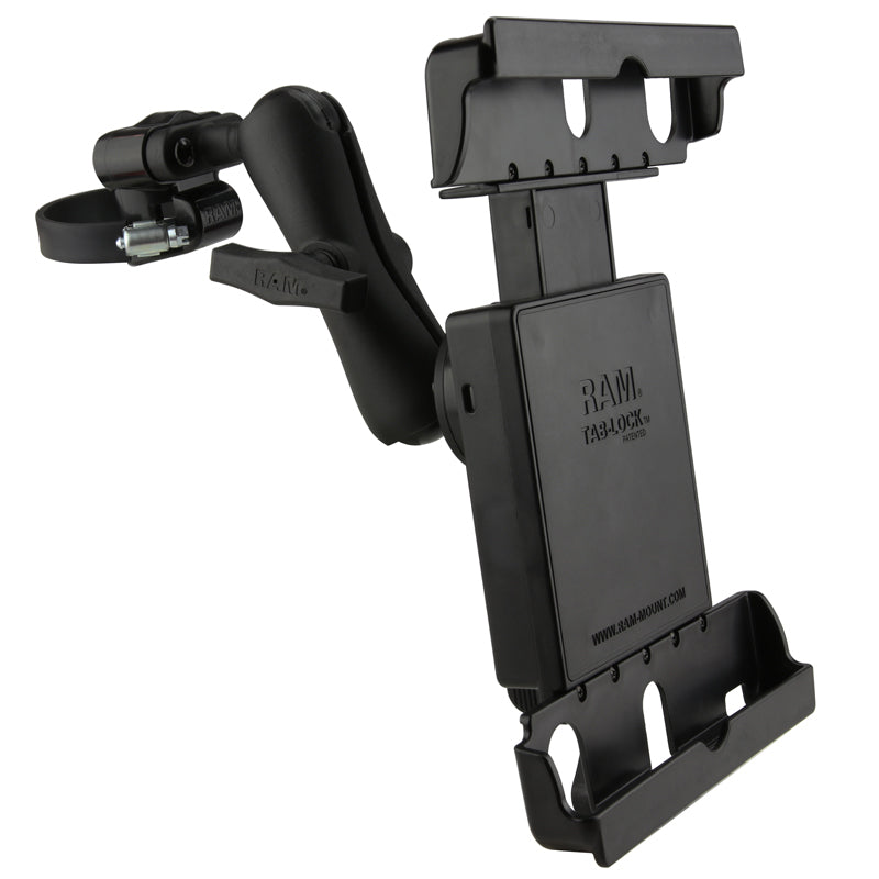RAM ATV/UTV Rail Mount for 9"-10.5" Tablets with Heavy Duty Cases RAM-231Z-2-TABL20 (sku 59251)
