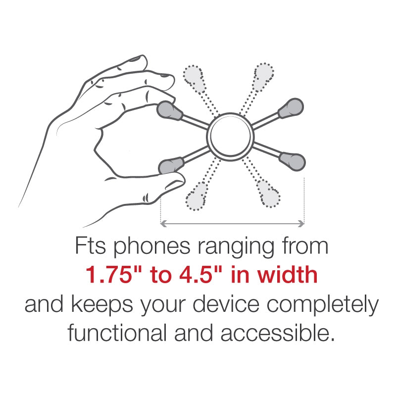 RAM X-Grip Large Phone Mount with RAM Tough-Strap Handlebar Base RAP-460-UN10 (sku 59246)
