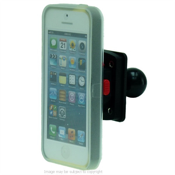 TiGRA Lightweight Waterproof Rain Guard Case for iPhone 5C with 1" Ball Twist &amp; Lock Adapter (sku 20239)