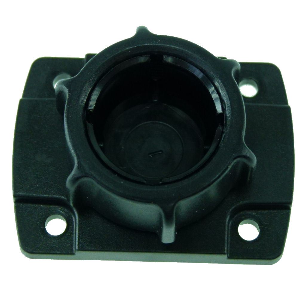 Motorcycle Mirror M8 M10 Hole Attachment Mount with AMPS Adapter for TomTom Rider 500 - 550 (sku 54894) - BuyBits Ltd UK