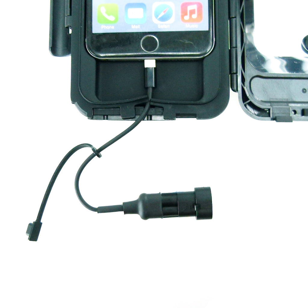 Waterproof Tough Case with Heavy Duty 1" Socket Adapter &amp; Power Adapter for iPhone 6 PLUS (sku 31505)