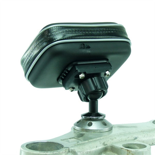 12mm Hexagon Hole GPS Mount for Honda Blackbird - Kawasaki Motorcycles fits 3" &amp; 4.3" Screen SatNav (sku 19790)