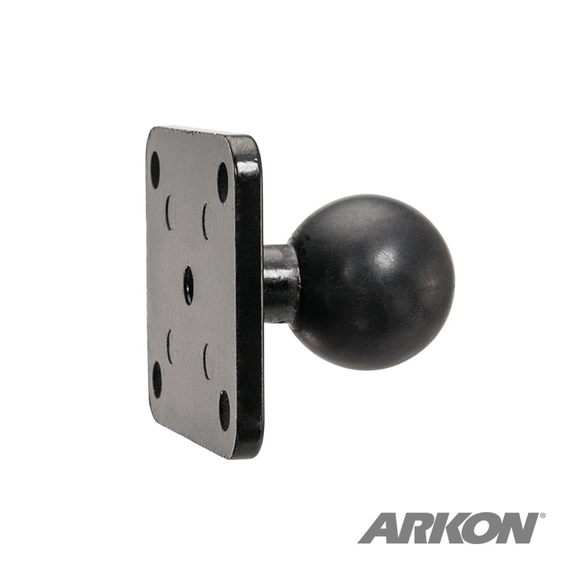 Arkon APMAMPS 25MM Metal 4-Hole AMPS to 25mm (1 inch) Rubber Ball Adapter for Arkon Robust Mount Series (sku 41076)