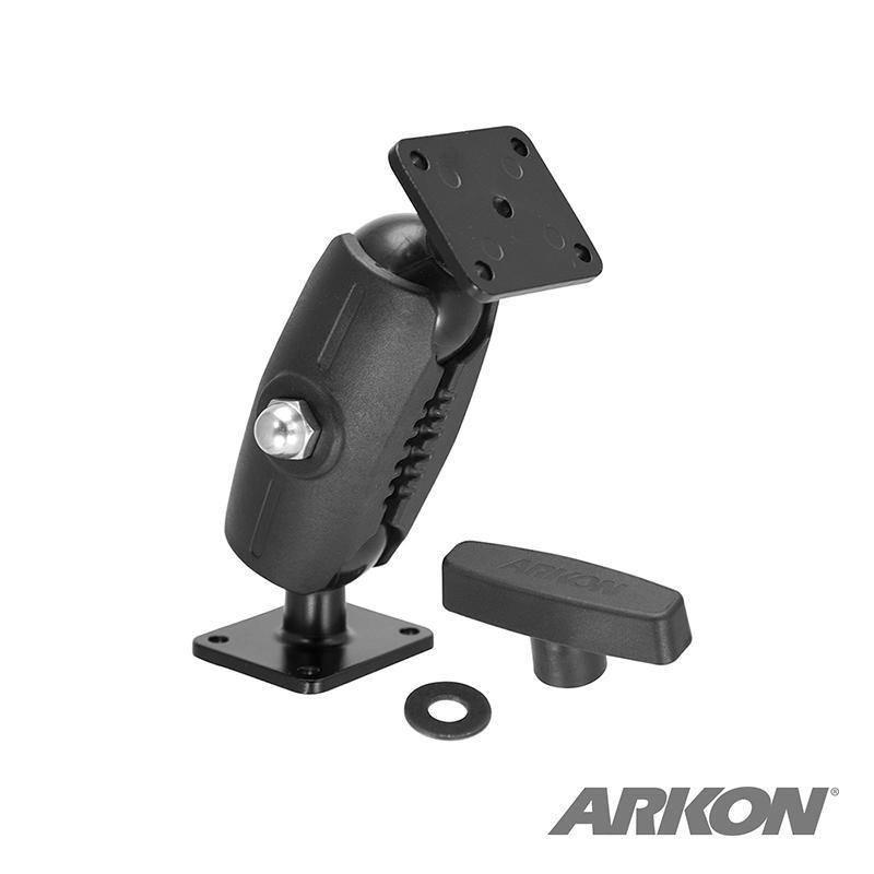 Arkon RM38352XMAMPSSH Robust 5.4 inch Metal AMPS Mount with Security Hardware - 38mm (1.5 inch) Ball Compatible (sku 55957) - BuyBits Ltd UK