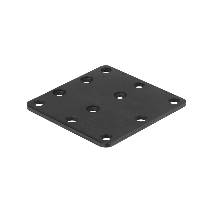 Arkon SP92AMPSPLATE Square Mounting Backer Plate Adapter with 4-Hole AMPS Drilled Base Pattern (sku 59207)