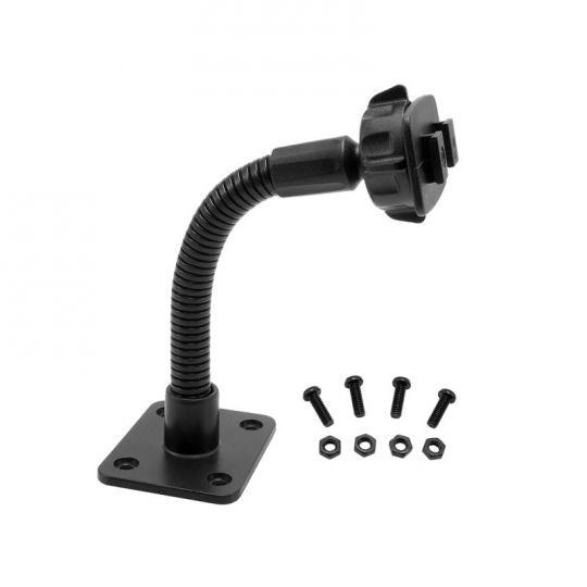 Arkon GN007-SBH AMPS Mounting Pedestal with 7" Gooseneck - Dual-T Compatible (sku 41234)
