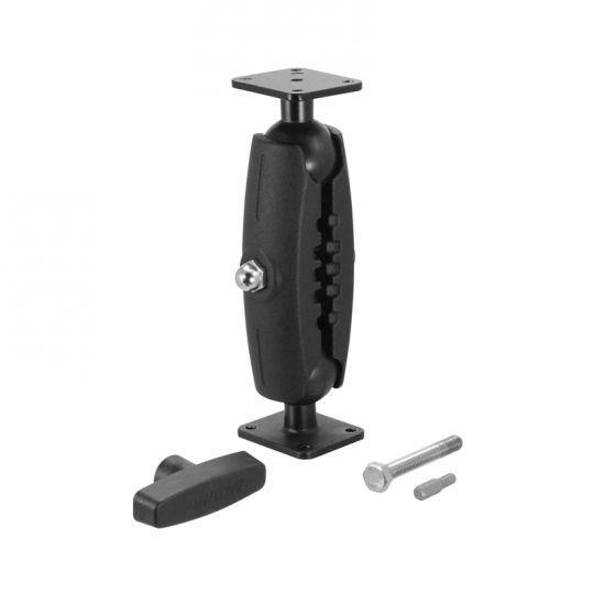 Arkon RM382XMAMPSSH 7" Heavy-Duty Metal AMPS Mount with Security Hardware - 38mm (1.5 inch) Ball Compatible (sku 55950) - BuyBits Ltd UK