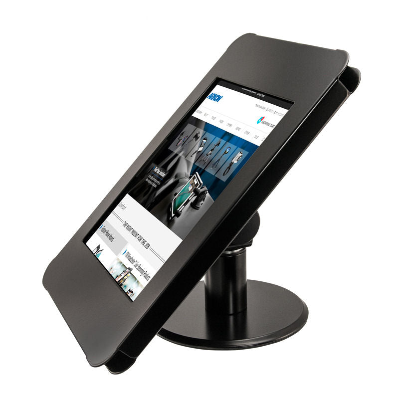 Arkon TAB05219KIT Locking Swivel Counter Top Tablet Holder for iPad - BLACK (sku 35953)