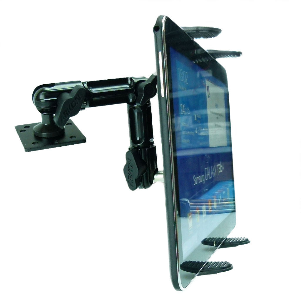 Arkon Screw Down Fully Adjustable Tablet Mount for Cars Trucks Lorries fits Samsung Galaxy Tab 4 (10.1") (sku 36377)