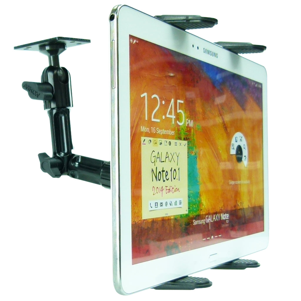 Arkon Heavy-Duty Tablet Mount with Fully Adjustable 8" Arm fits Samsung Galaxy Note (10.1") (sku 36368)