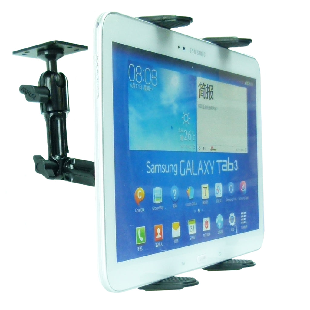 Adjustable Arkon Tablet Mount fits Galaxy Tab 3 for Cabinets Worksurfaces Walls (sku 36359)