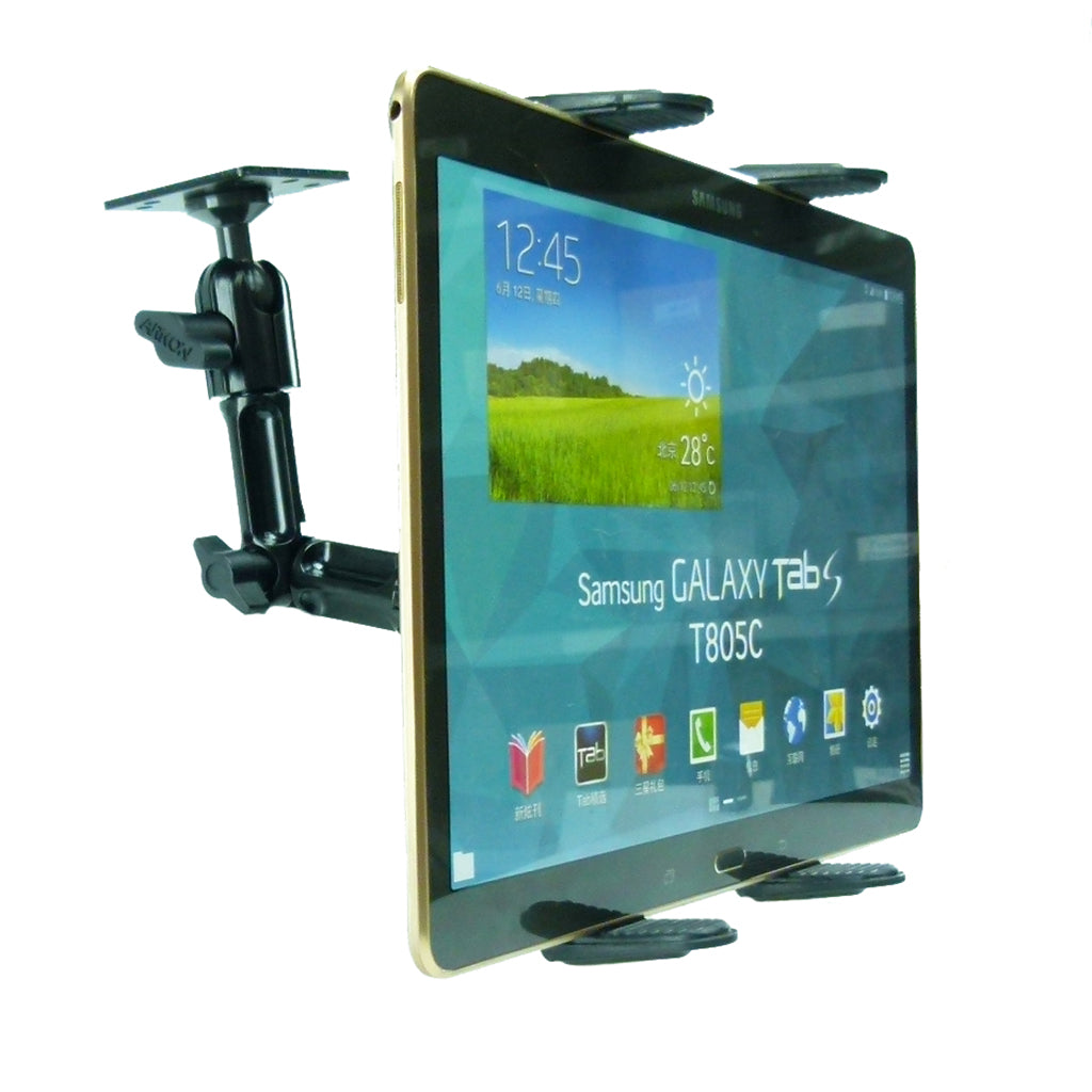 Arkon Heavy-Duty Tablet Mount with Fully Adjustable 8" Arm fits Samsung Galaxy Tab S (10.5") (sku 36364)