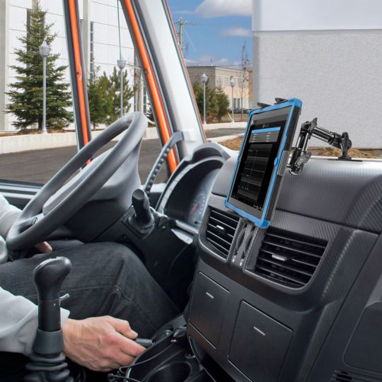 Arkon Screw Down Fully Adjustable Tablet Mount for Cars Trucks Lorries fits iPad Mini (sku 43901)