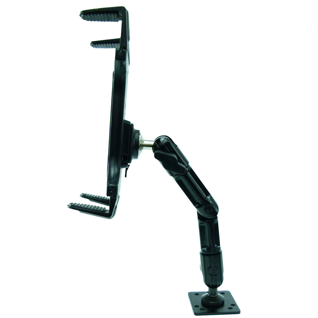 Adjustable Arkon Tablet Mount fits iPad 9.7 6th Gen (2018) for Cabinets Counter Tops Walls (sku 42743)