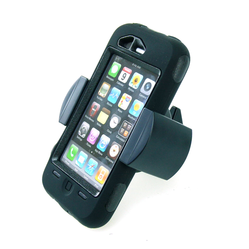 17.5mm - 20.5mm Motorcycle Fork Stem Yoke Mount with RoadVise Smartphone Mobile Phone Holder (sku 31722)