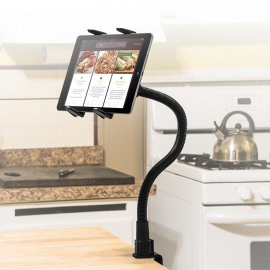 Arkon Heavy-Duty 22" Gooseneck Table Tablet Clamp Mount (sku 36293)